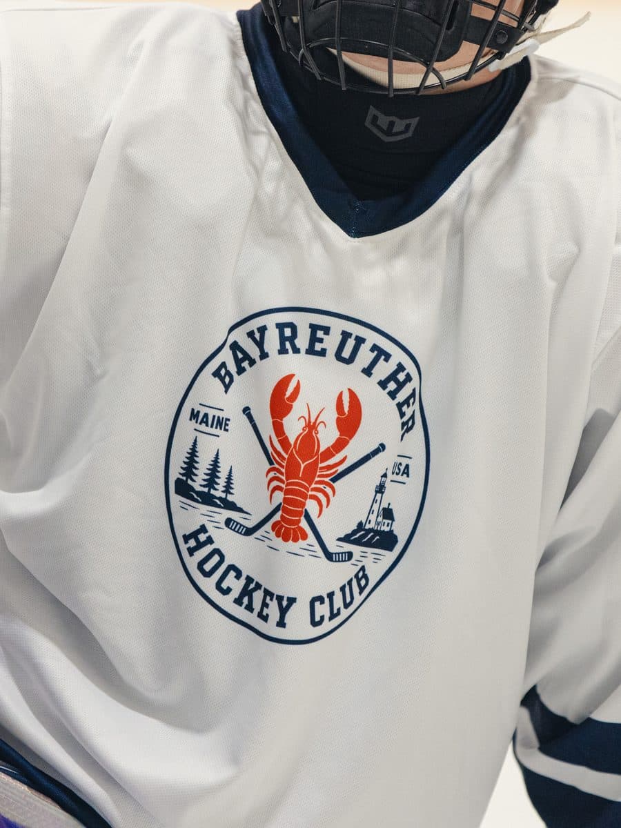 The Bayreuther Hockey Club crest on a game jersey